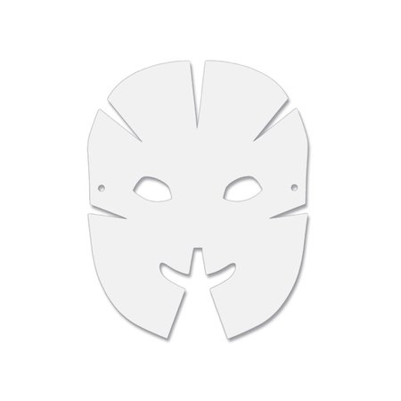 Creativity Street Die-Cut Dimensional Paper Masks, 10.5in x 8.25in, PK120 PAC4652